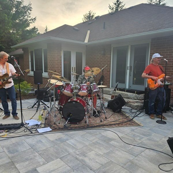 Rockhouse Band performing at a private event